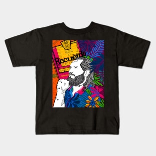 Jorge Masvidal Recuerdo by mijumi Kids T-Shirt